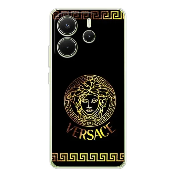 Чехол с принтом «Logo Versace» для Xiaomi Redmi Note 14 4G (Global)