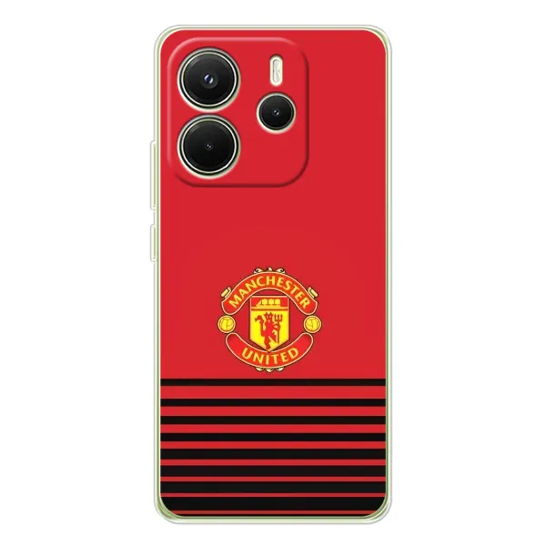 Чохол з принтом «manchester united» для Xiaomi Redmi Note 14 4G (Global)