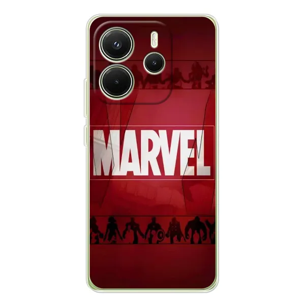 Чехол с принтом «MARVEL» для Xiaomi Redmi Note 14 4G (Global)