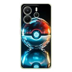 Чехол с принтом «Мяч Пикачу» для Xiaomi Redmi Note 14 4G (Global)