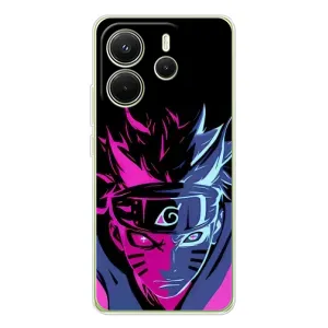 Чехол с принтом «Наруто» для Xiaomi Redmi Note 14 4G (Global)