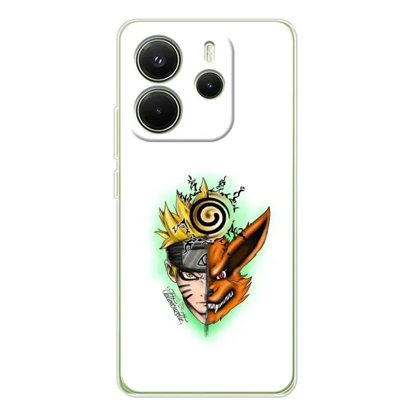Чехол с принтом «Наруто Курама» для Xiaomi Redmi Note 14 4G (Global)
