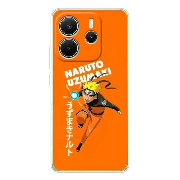 Чехол с принтом «Наруто узумаки» для Xiaomi Redmi Note 14 4G (Global)