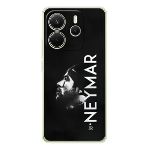 Чехол Неймар для Xiaomi Redmi Note 14 4G (Global version) (AlphaPrint) (NEYMAR)
