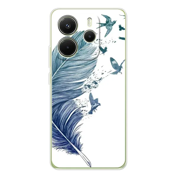 Чохол з принтом «Перо» для Xiaomi Redmi Note 14 4G (Global)