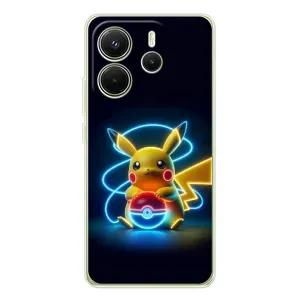 Чехол с принтом «Покемон» для Xiaomi Redmi Note 14 4G (Global)