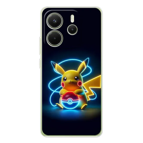 Чехол с принтом «Покемон» для Xiaomi Redmi Note 14 4G (Global)