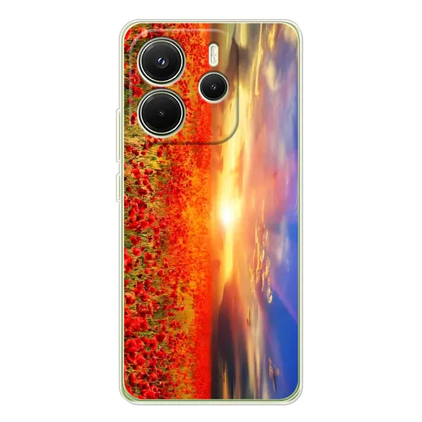 Чохол з принтом «Поле тюльпанів» для Xiaomi Redmi Note 14 4G (Global)