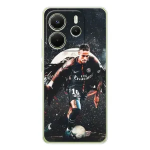 Чехол Неймар для Xiaomi Redmi Note 14 4G (Global version) (AlphaPrint) (PSG Neymar)