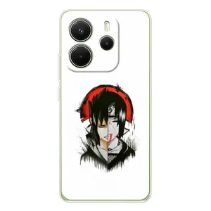 Чохли на тему: Ітачи Учіха для Xiaomi Redmi Note 14 4G (Global version) (AlphaPrint) (різний Ітачі)