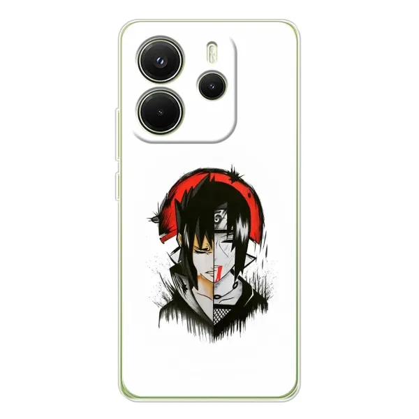 Чехол с принтом «разный Итачи» для Xiaomi Redmi Note 14 4G (Global)