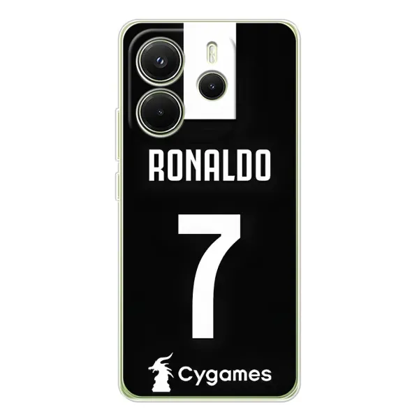 Чехол с принтом «RONALDO 7» для Xiaomi Redmi Note 14 4G (Global)