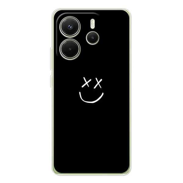 Чехол с принтом «Смайл» для Xiaomi Redmi Note 14 4G (Global)