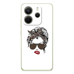 Чехлы Луи Витон для Xiaomi Redmi Note 14 4G (Global version) (AlphaPrint - LOUIS VUITTON) (стильная с луи витон)