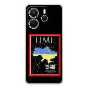 Украинские, патриотические Чехлы для Xiaomi Redmi Note 14 4G (Глобальная версия) (TIME Ukraine)