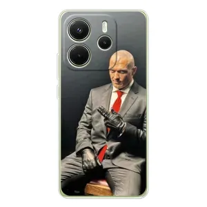 Чехол с принтом «Усик Hitman» для Xiaomi Redmi Note 14 4G (Global)