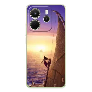 Чехол с мультфильмом Моана Xiaomi Redmi Note 14 4G (Global version) (Закат Ваяна)