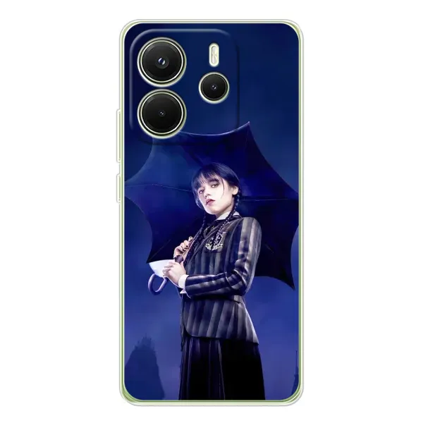 Чехол с принтом «Венсдей» для Xiaomi Redmi Note 14 4G (Global)
