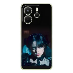 Чехол с принтом «взгляд Уэнздей» для Xiaomi Redmi Note 14 4G (Global)