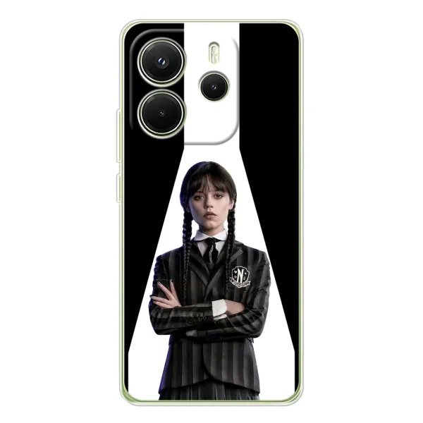 Чехол с принтом «W-Wednesday» для Xiaomi Redmi Note 14 4G (Global)