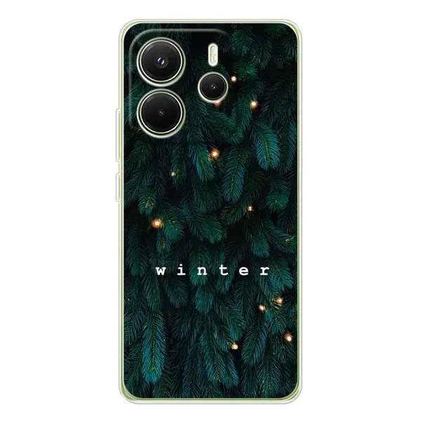 Чехол с принтом «Winter» для Xiaomi Redmi Note 14 4G (Global)