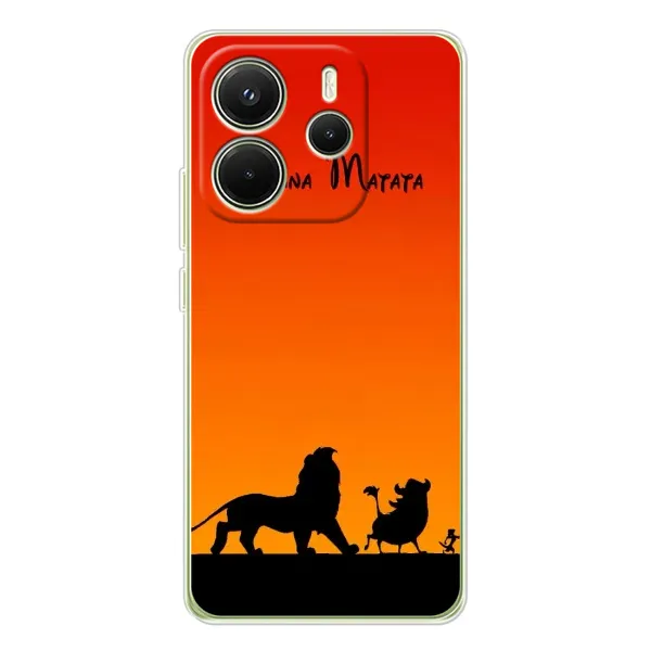 Чохол з принтом «Акуна Матата закат» для Xiaomi Redmi Note 14 4G (EU) Чохол з принтом «Акуна Матата закат» для Xiaomi Redmi Note 14 4G (EU)