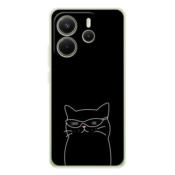 Чехол с принтом «Равнодушный кот» для Xiaomi Redmi Note 14 4G (EU) Чехол с принтом «Равнодушный кот» для Xiaomi Redmi Note 14 4G (EU)