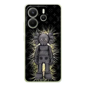 Чехлы для Xiaomi Redmi Note 14 4G - Bearbrick Louis Vuitton (PREMIUMPrint) (Bearbrick LV)