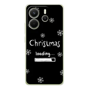 Рождественские, Праздничные Чехлы для Редми Ноут 14 4Джи (Christmas loading)