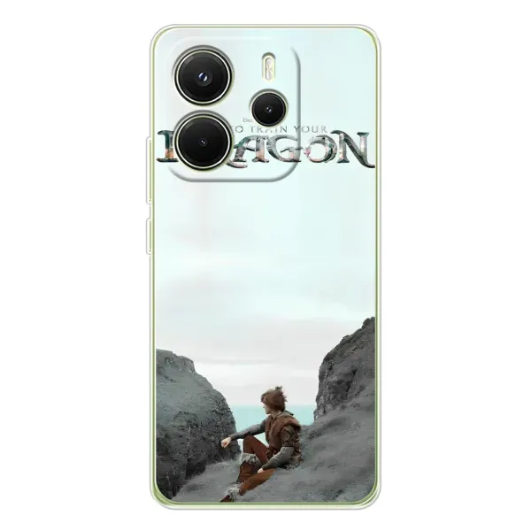 Чохол з принтом «Дракон лого» для Xiaomi Redmi Note 14 4G (EU)