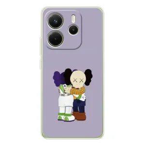 Чехлы для Xiaomi Redmi Note 14 4G - Bearbrick Louis Vuitton (PREMIUMPrint) (Дружба Беарбрик)