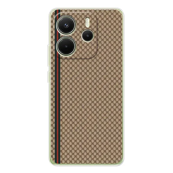 Чохол з принтом «Гуччі полоса» для Xiaomi Redmi Note 14 4G (EU) Чохол з принтом «Гуччі полоса» для Xiaomi Redmi Note 14 4G (EU)
