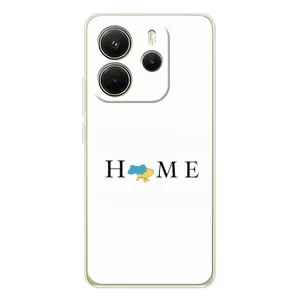 Чехол для Патриота Украины Xiaomi Redmi Note 14 4G - (AlphaPrint) (Home)