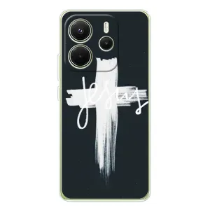 Християнські Чохли для Xiaomi Redmi Note 14 4G (AlphaPrint) (Ісус)