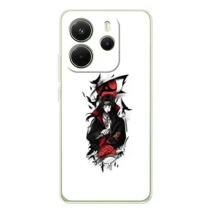 Чехол с принтом «Итачи с атрибутами» для Xiaomi Redmi Note 14 4G (EU)