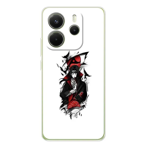 Чехол с принтом «Итачи с атрибутами» для Xiaomi Redmi Note 14 4G (EU)