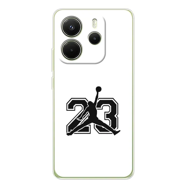 Чохол з принтом «Jordan 23» для Xiaomi Redmi Note 14 4G (EU) Чохол з принтом «Jordan 23» для Xiaomi Redmi Note 14 4G (EU)