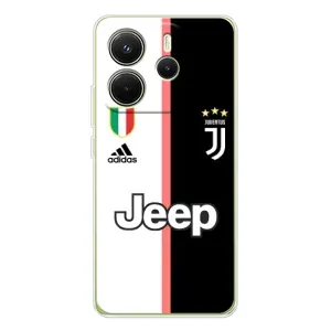 Чехлы для Xiaomi Redmi Note 14 4G (VPrint) - Футбольные клубы (Juventus)