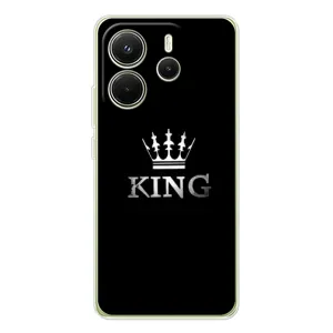 Чехол с принтом «KING» для Xiaomi Redmi Note 14 4G (EU)