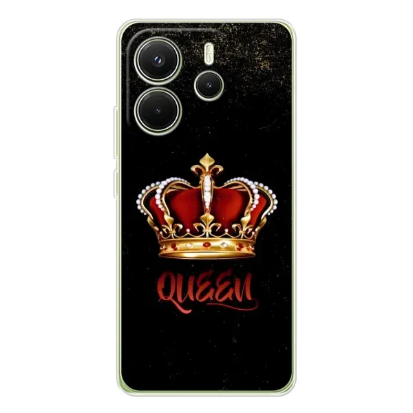 Чехол с принтом «Корона короля» для Xiaomi Redmi Note 14 4G (EU)