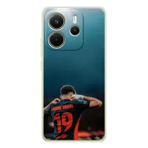 Чохол з футболістом Ламін Ямаль Xiaomi Redmi Note 14 4G (Ламін 19)
