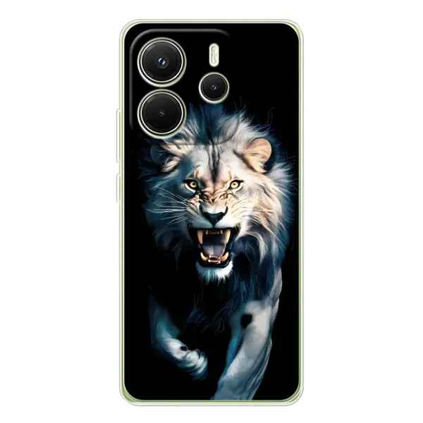 Чохол з принтом «Лев у темряві» для Xiaomi Redmi Note 14 4G (EU) Чохол з принтом «Лев у темряві» для Xiaomi Redmi Note 14 4G (EU)