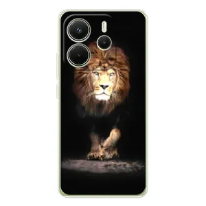 Чехол со Львом для Xiaomi Redmi Note 14 4G (VPrint) (Лев)