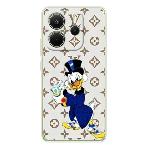 Чехли для Xiaomi Redmi Note 14 4G (EU) - Скрудж МакДак Louis Vuitton (PREMIUMPrint) (Макдак на стилі)