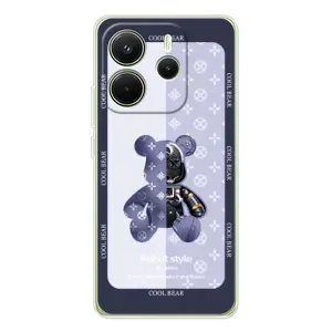 Круті Чохли Луі Віттон для Xiaomi Redmi Note 14 4G (AlphaPrint) (Медведик LV)