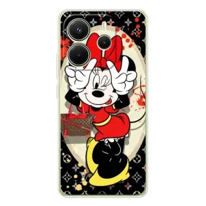 Чехол Disney Mouse Xiaomi Redmi Note 14 4G (PREMIUMPrint) (Минни peace)