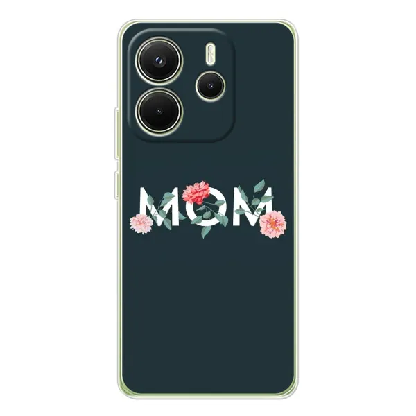Чохол з принтом «Mom дизайн» для Xiaomi Redmi Note 14 4G (EU)