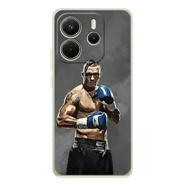 Чехол с принтом «Александр Усик» для Xiaomi Redmi Note 14 4G (EU)
