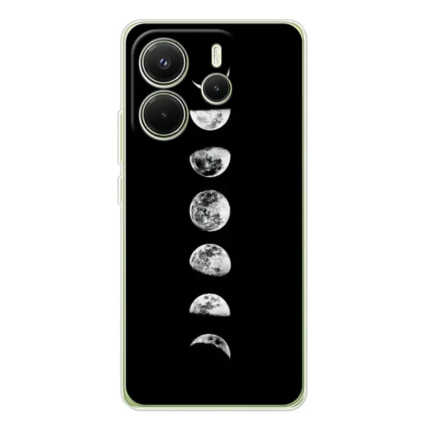 Чехол с принтом «Планеты» для Xiaomi Redmi Note 14 4G (EU)