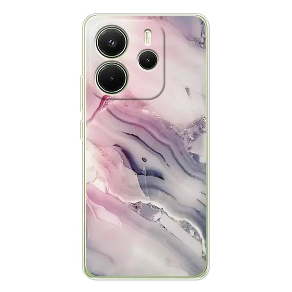Чохол з принтом «Пурпурний Мрамор» для Xiaomi Redmi Note 14 4G (EU) Чохол з принтом «Пурпурний Мрамор» для Xiaomi Redmi Note 14 4G (EU)